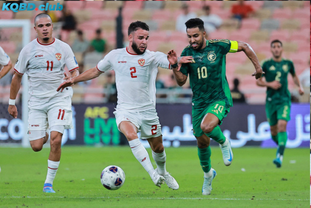 Đội hình dự kiến trước trận Indonesia vs Ả Rập Saudi